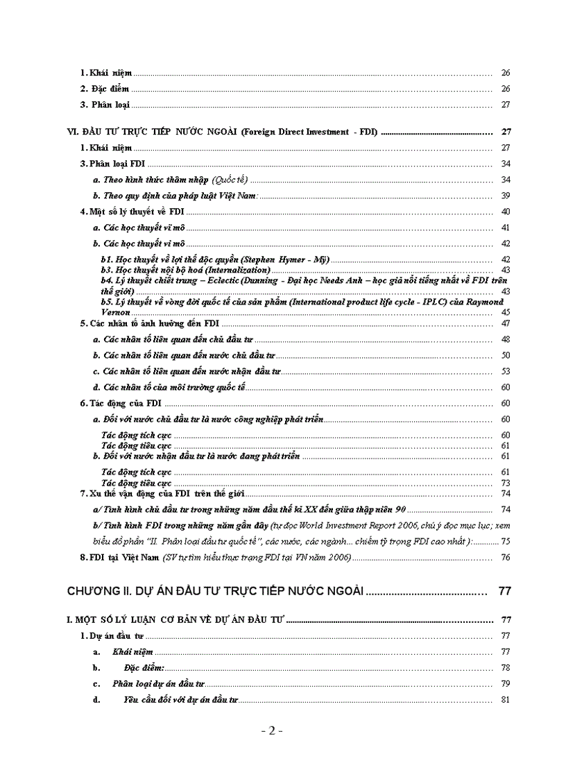 image for page Tài liệu Đầu tư quốc tế