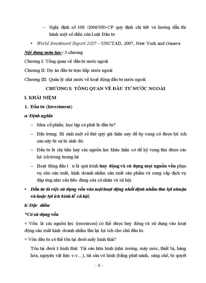 image for page Tài liệu Đầu tư quốc tế