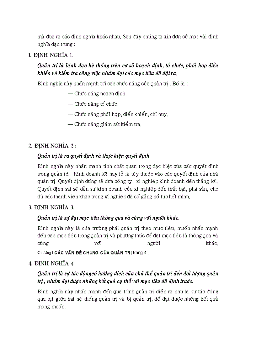 image for page Gi&#225;o trinh Quản trị học căn bản