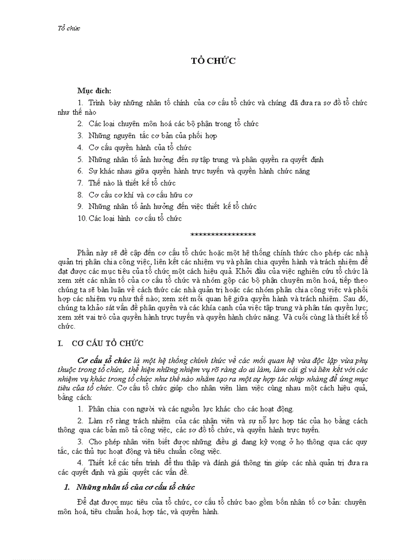 image for page Quản trị học Tổ chức