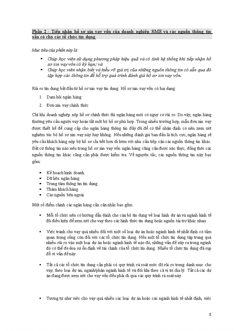 image for page Tài liệu liên quan đến lĩnh vực tín dụng ngân hàng