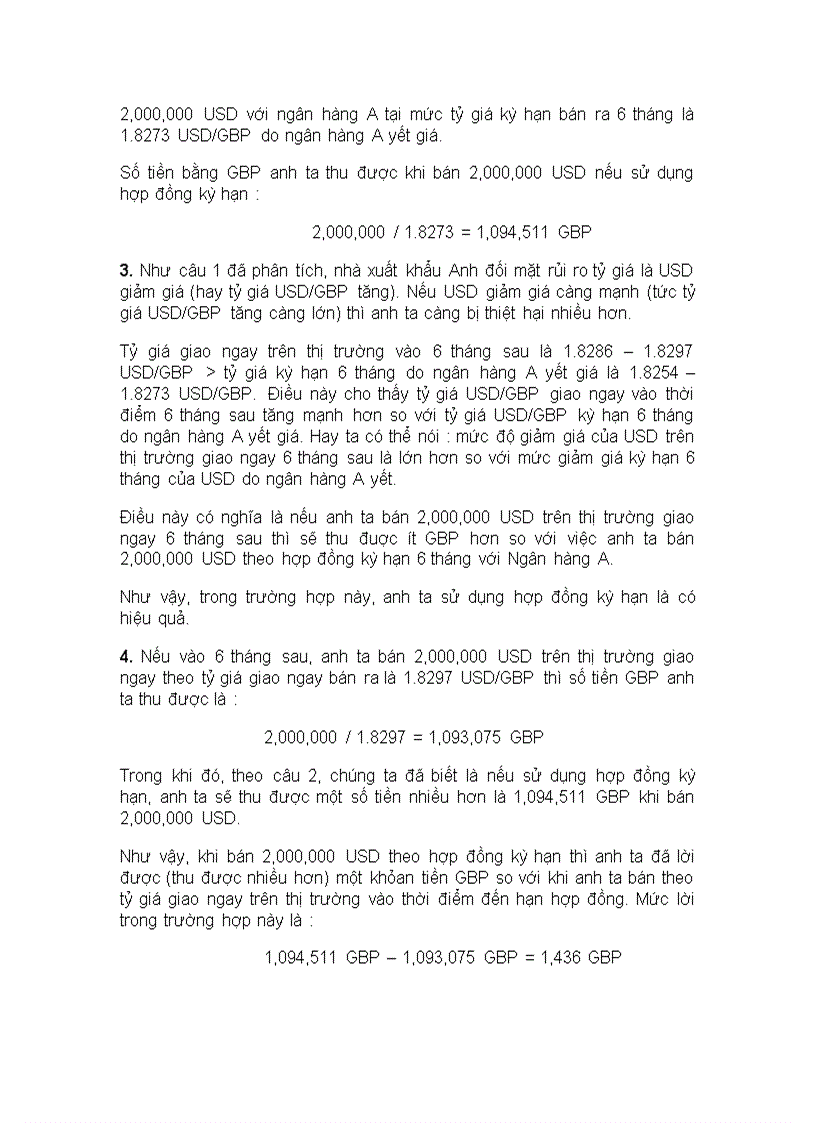 image for page Bài tập kinh doanh Ngoại hối 1