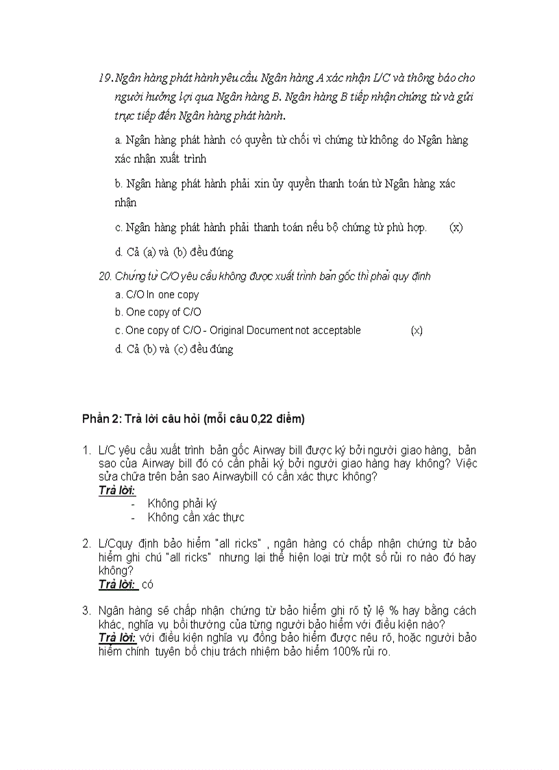 image for page Đề thi trắc nghiệm thanh toán quốc tế