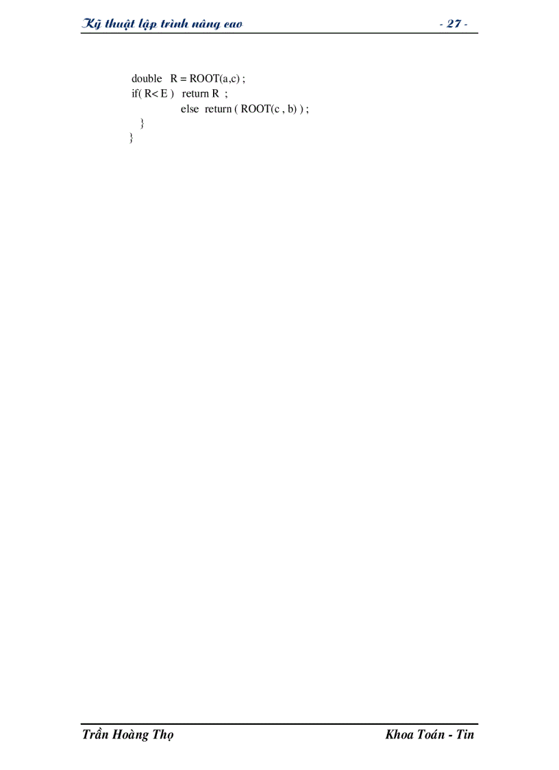 image for page Giáo trình Kỹ thuật lập trình nâng cao