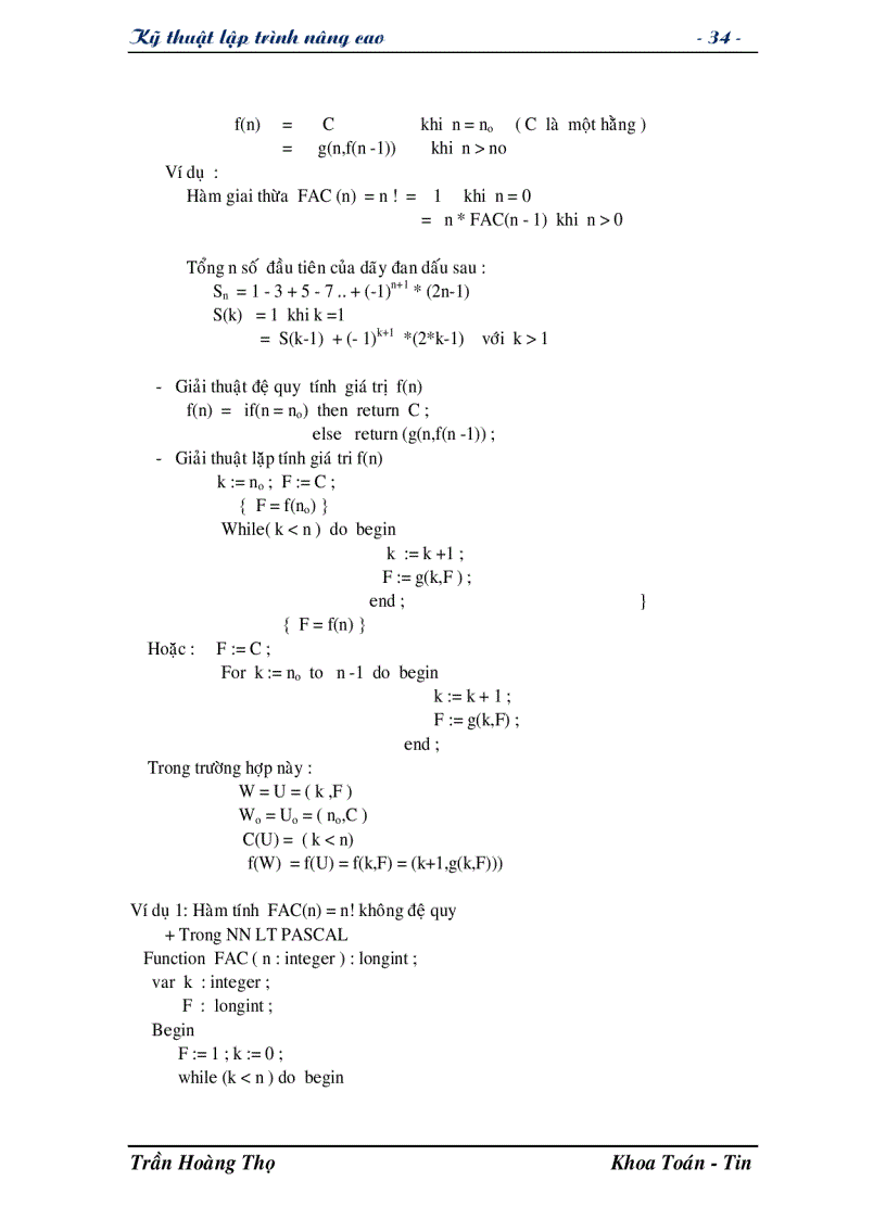 image for page Giáo trình Kỹ thuật lập trình nâng cao