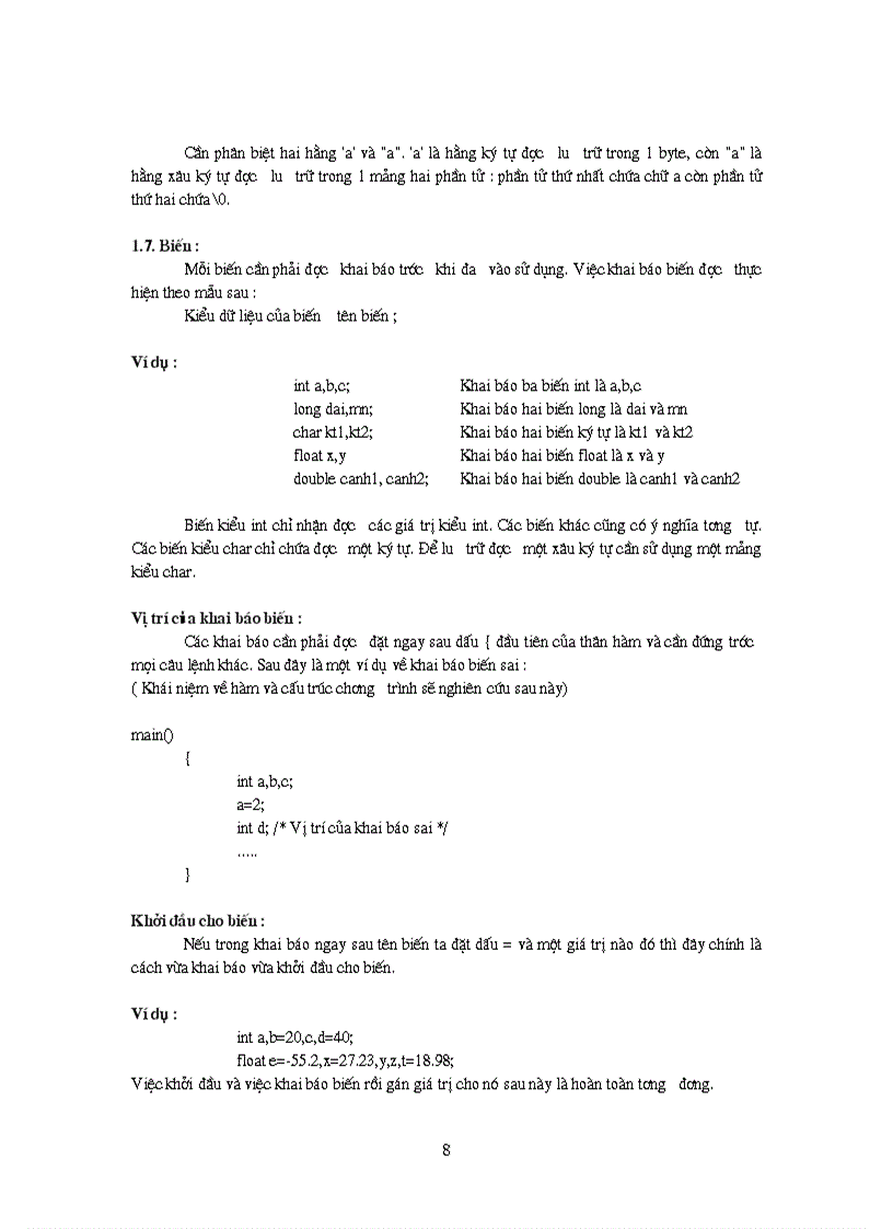 image for page Ngôn ngữ lập trình C