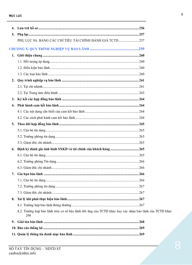 image for page Tài Liệu Nghiệp vụ Tín Dụng