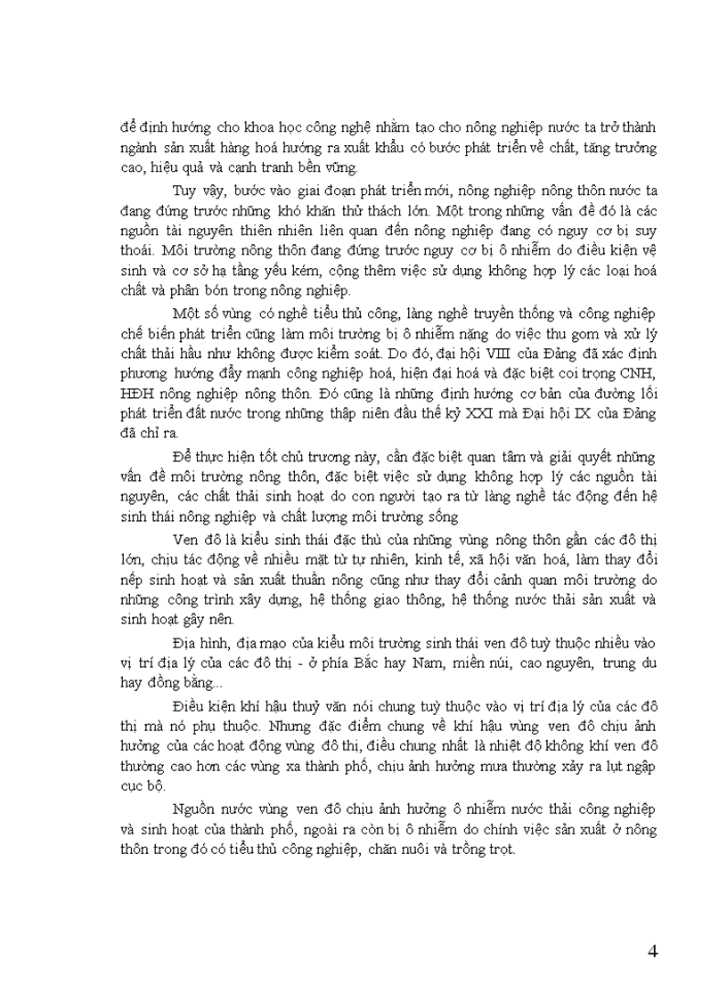 image for page Nghiên cứu ô nhiễm môi trường làng nghề trồng rau ngoại thành Hà Nội và đề xuất biện pháp giảm thiểu