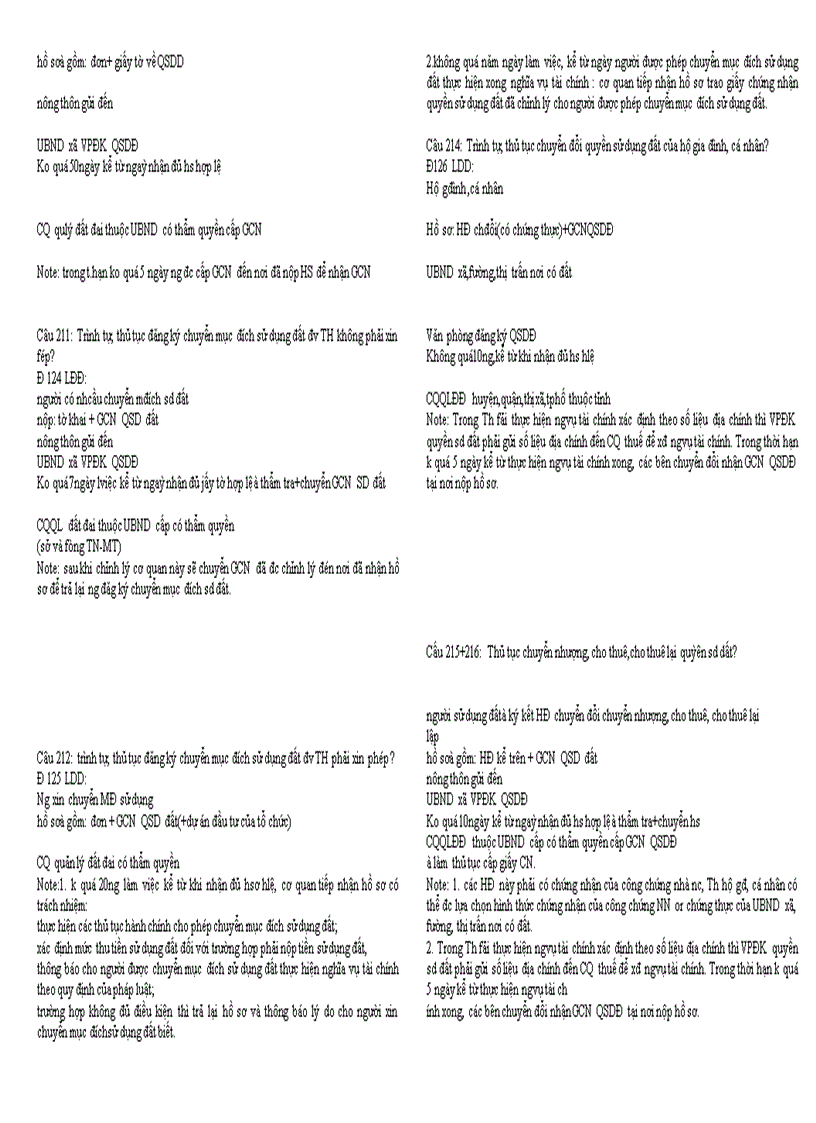 image for page Đề cương ôn tập môn Luật đất đai