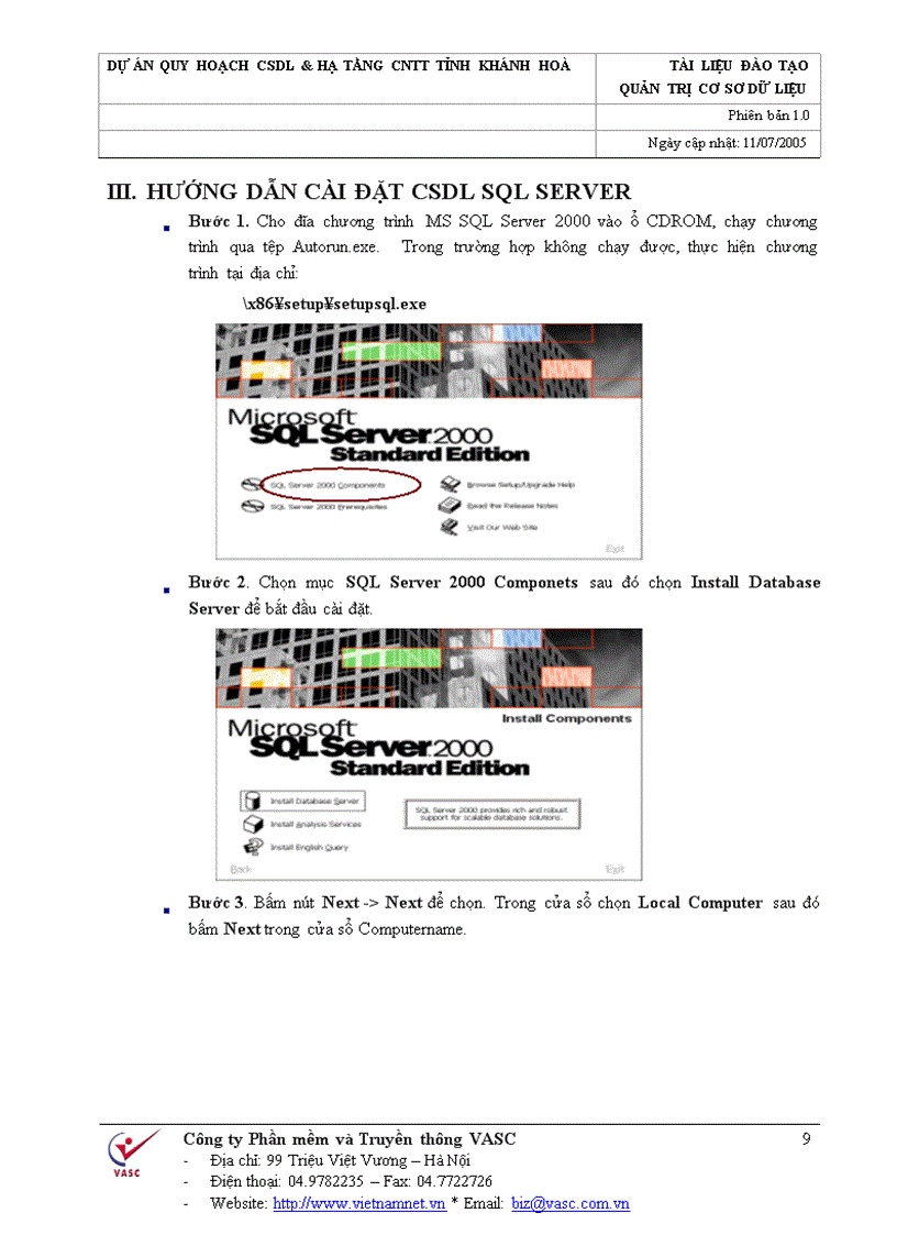 image for page Quản trị cơ sở dữ liệu