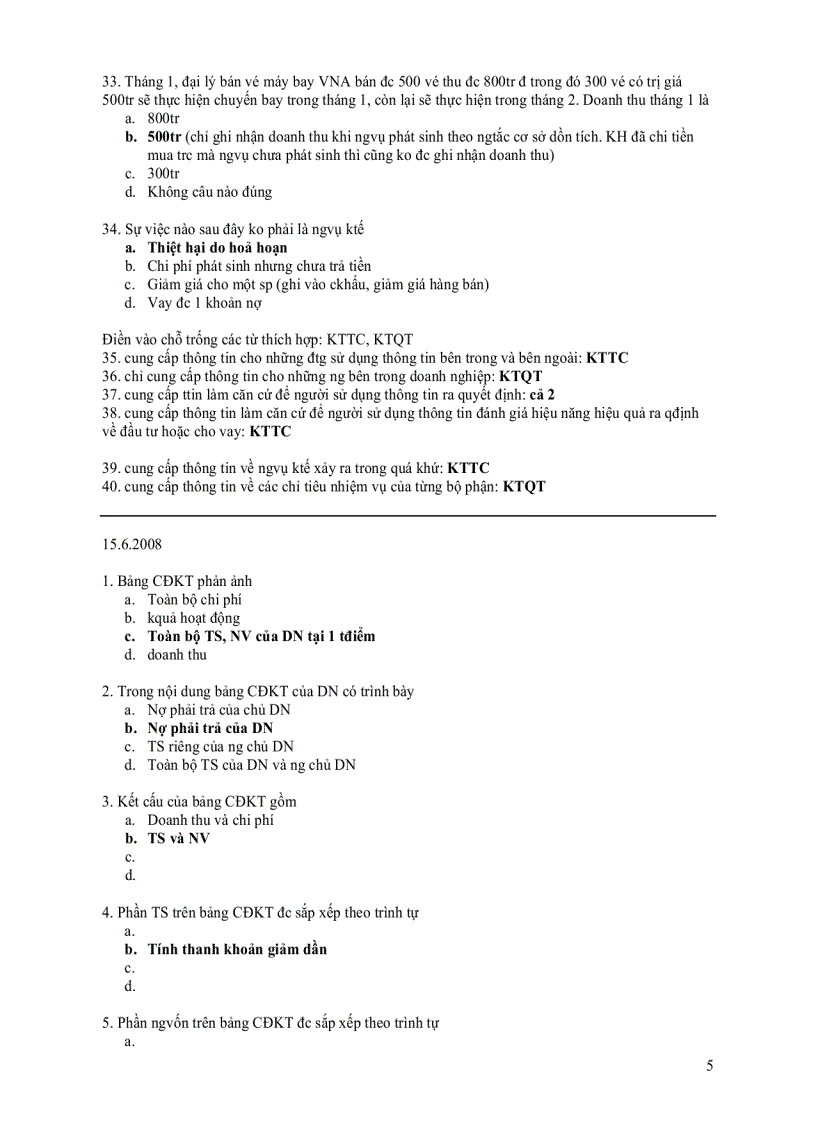 image for page Bộ 50 câu hỏi trắc nghiệm môn Nguyên lý kế toán có lời giải