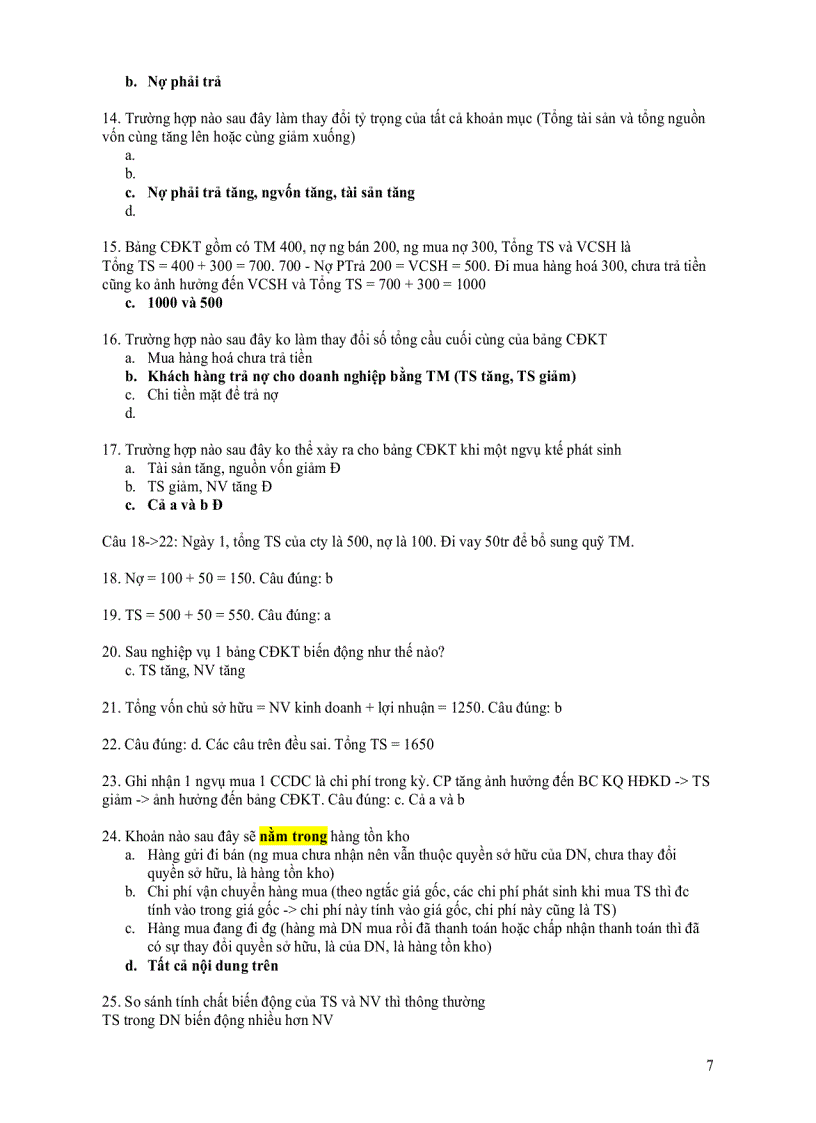 image for page Bộ 50 câu hỏi trắc nghiệm môn Nguyên lý kế toán có lời giải