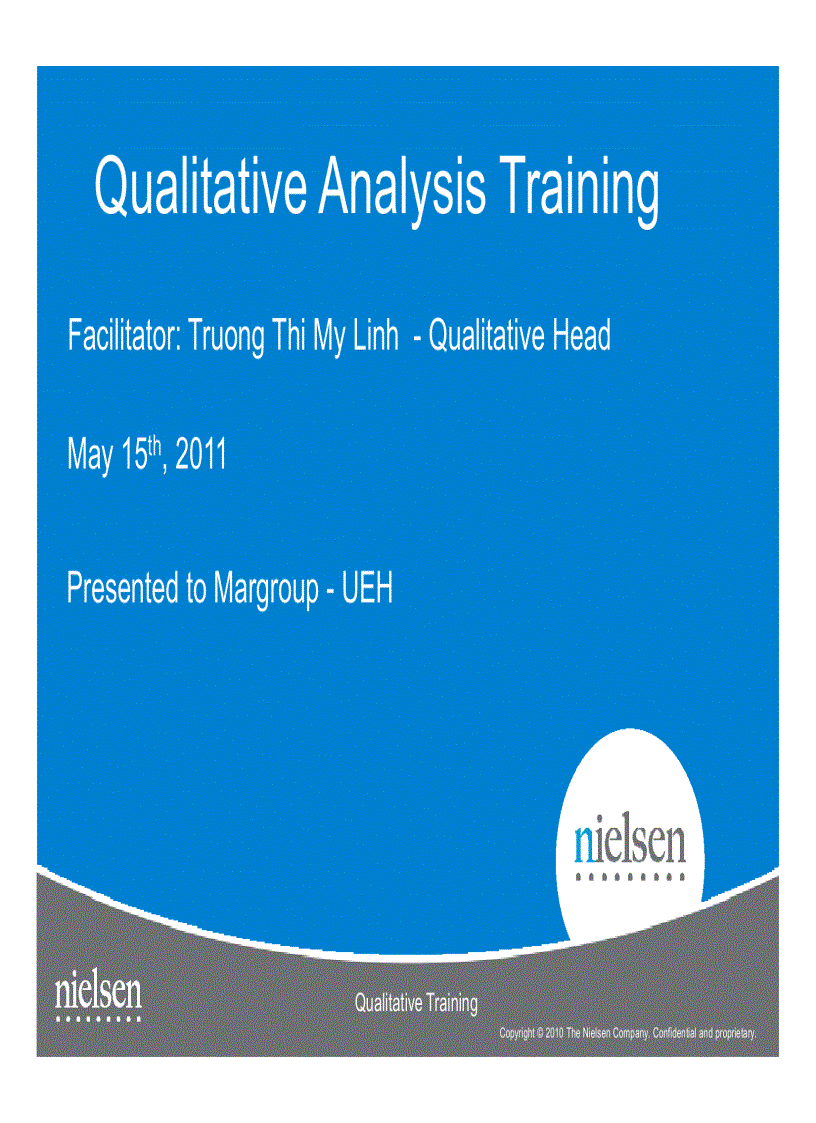 image for page Analysis Training for Margroup UE Share Linh May 15 2011