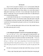 Bài tập tố tụng dân sự Đề 5