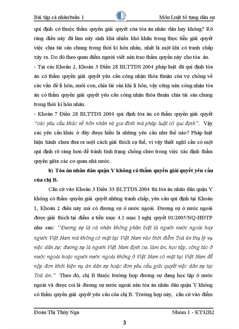 image for page Bài tập tố tụng dân sự Đề 11