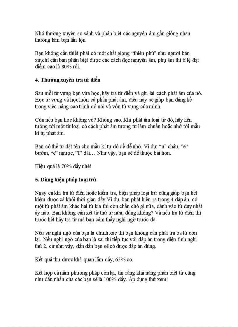 image for page Phát âm Tiếng Anh CHUYỆN NHỎ