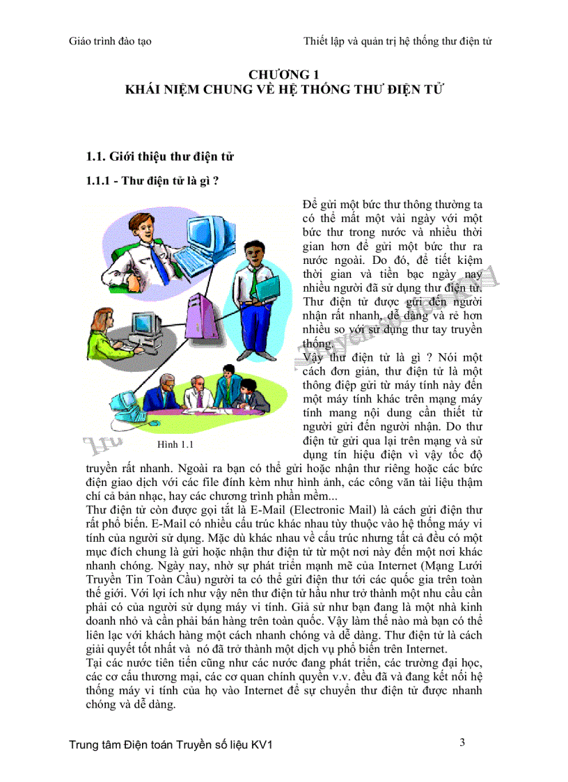 image for page Thiết lập và quản trị hệ thống thư điện tử