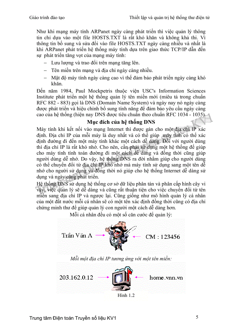 image for page Thiết lập và quản trị hệ thống thư điện tử