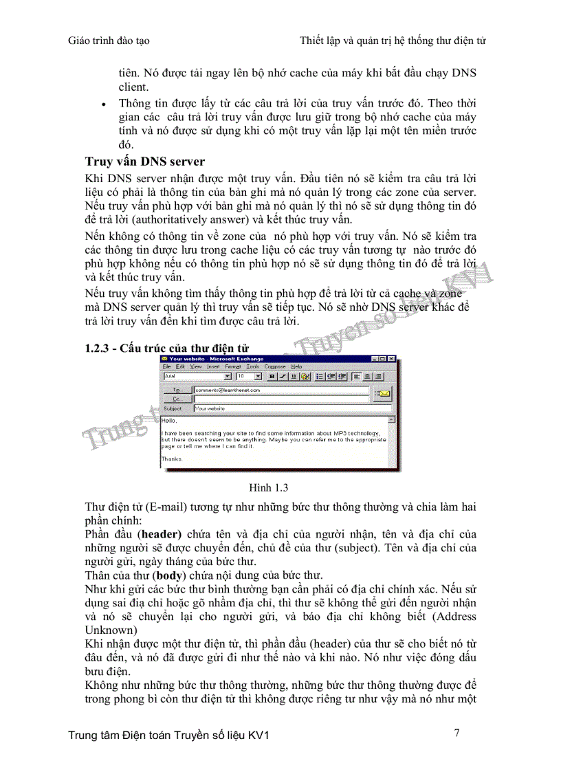 image for page Thiết lập và quản trị hệ thống thư điện tử