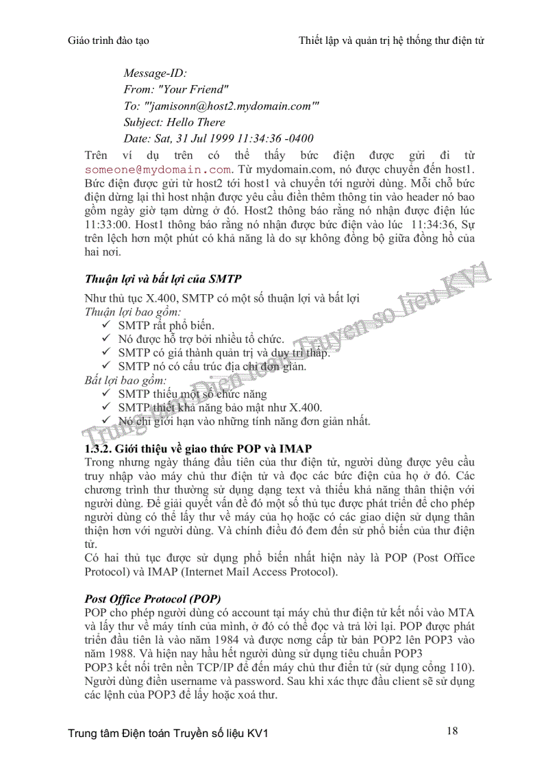 image for page Thiết lập và quản trị hệ thống thư điện tử