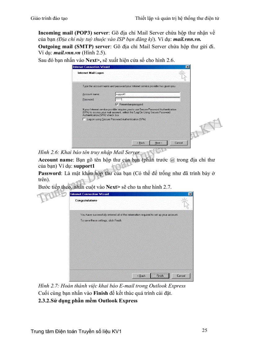 image for page Thiết lập và quản trị hệ thống thư điện tử