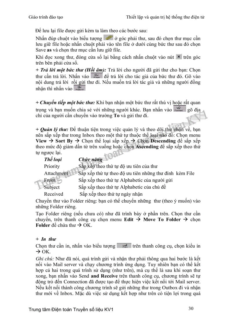 image for page Thiết lập và quản trị hệ thống thư điện tử