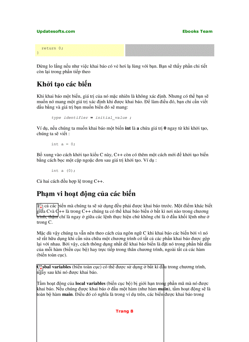 image for page Lập trình căn bản C