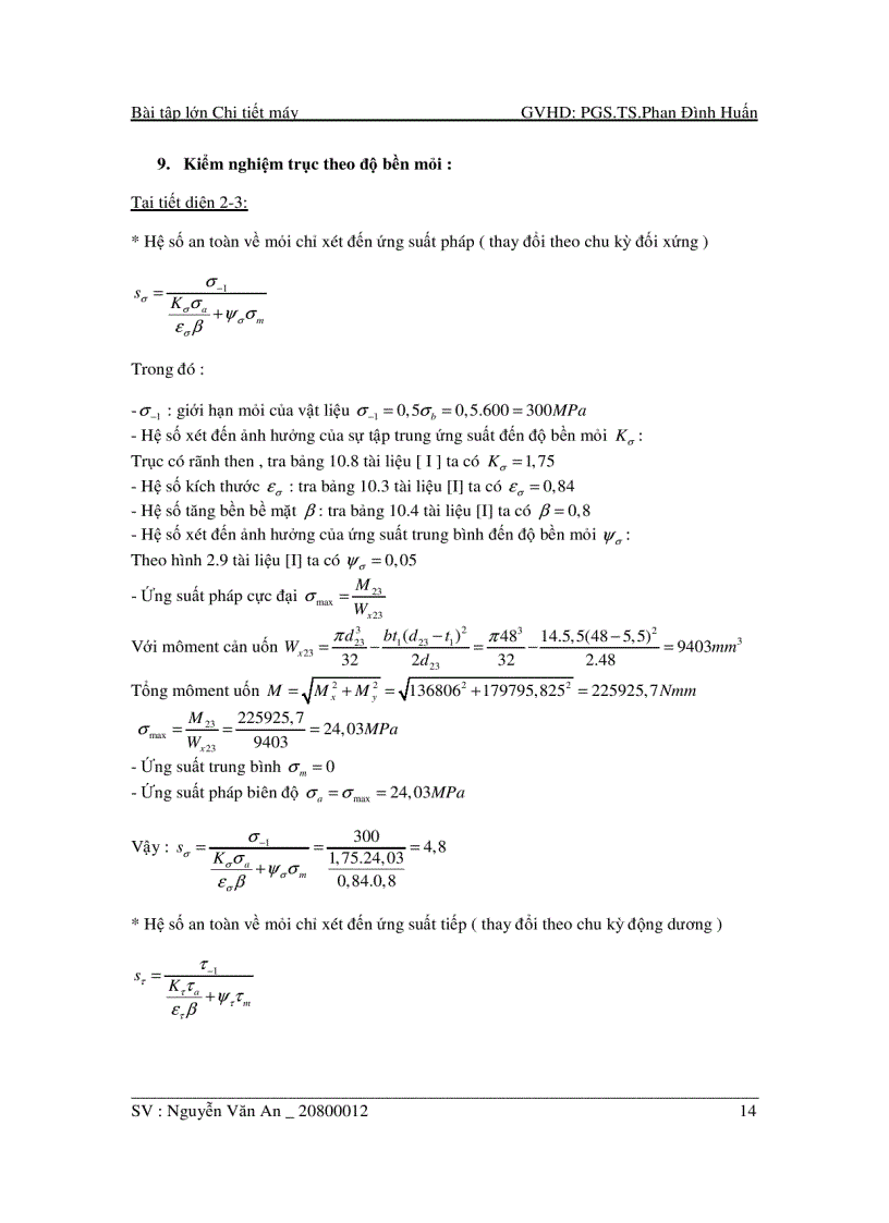 image for page Bài tập lớn chi tiết máy gvhd PGS TS PHAN ĐÌNH HUẤN trường ĐHBK TPHCM 1