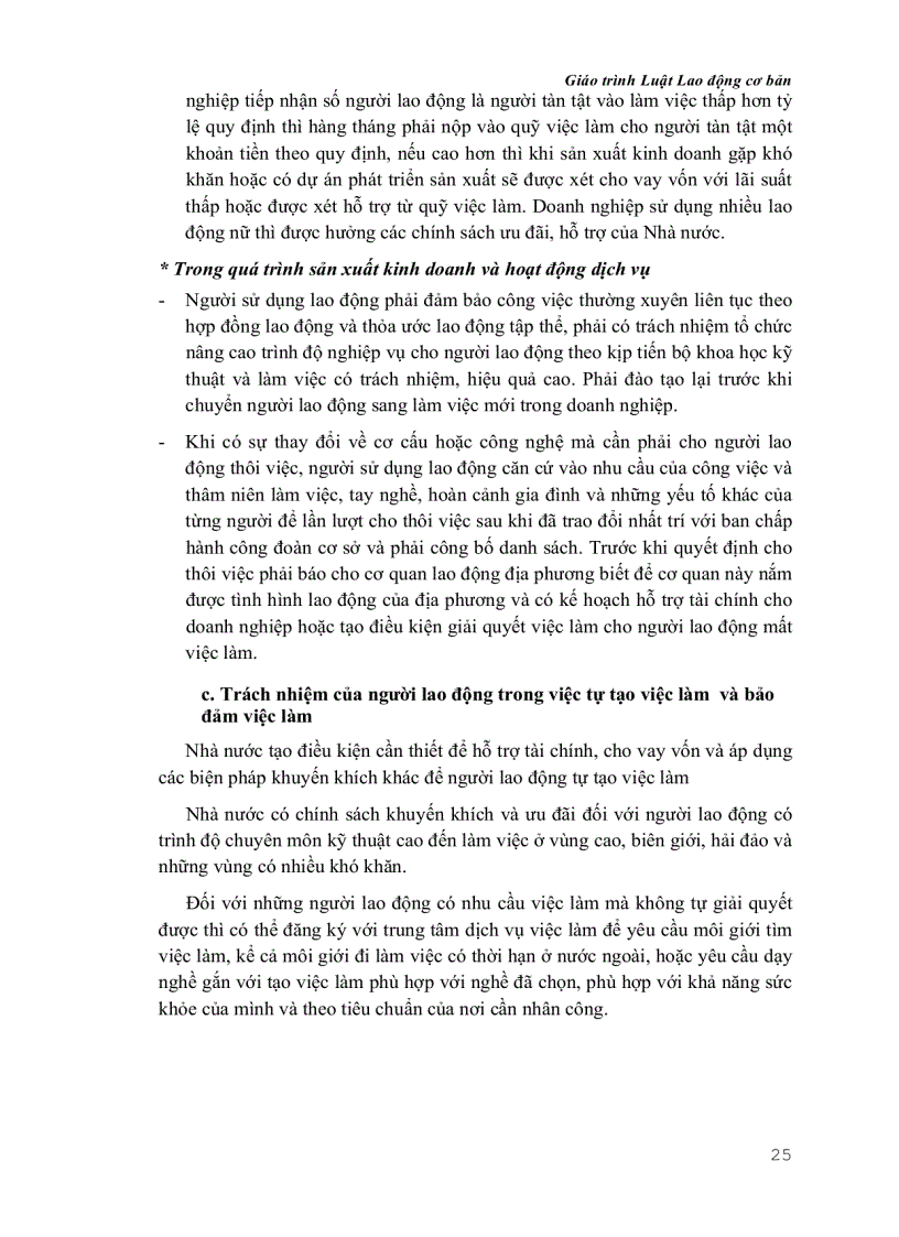 image for page Giáo trình Luật Lao Động cơ bản