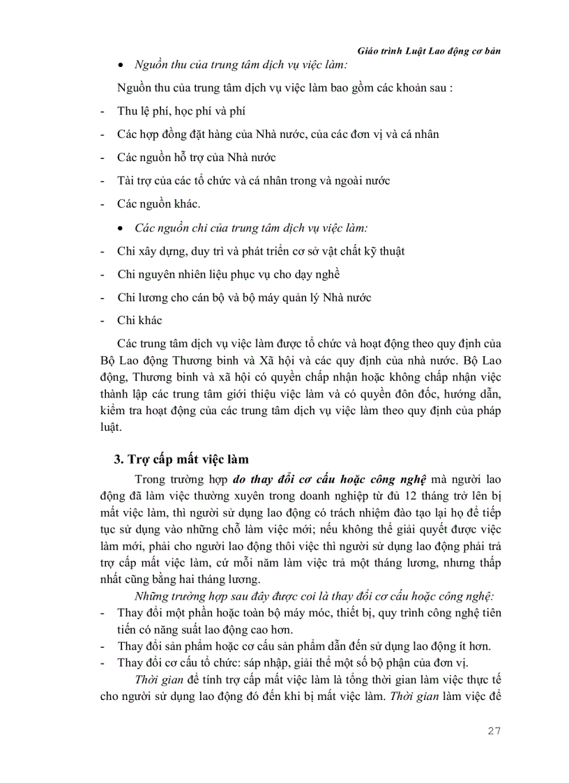 image for page Giáo trình Luật Lao Động cơ bản