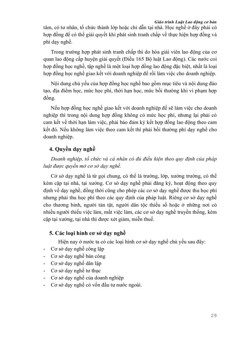 image for page Giáo trình Luật Lao Động cơ bản