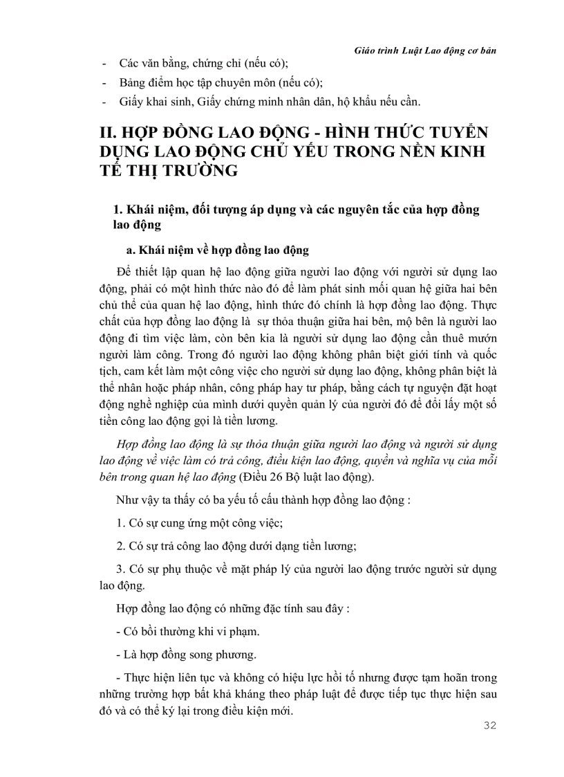 image for page Giáo trình Luật Lao Động cơ bản