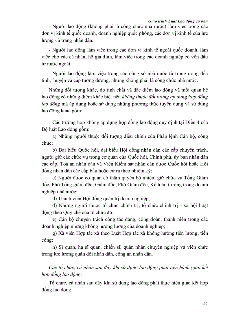 image for page Giáo trình Luật Lao Động cơ bản