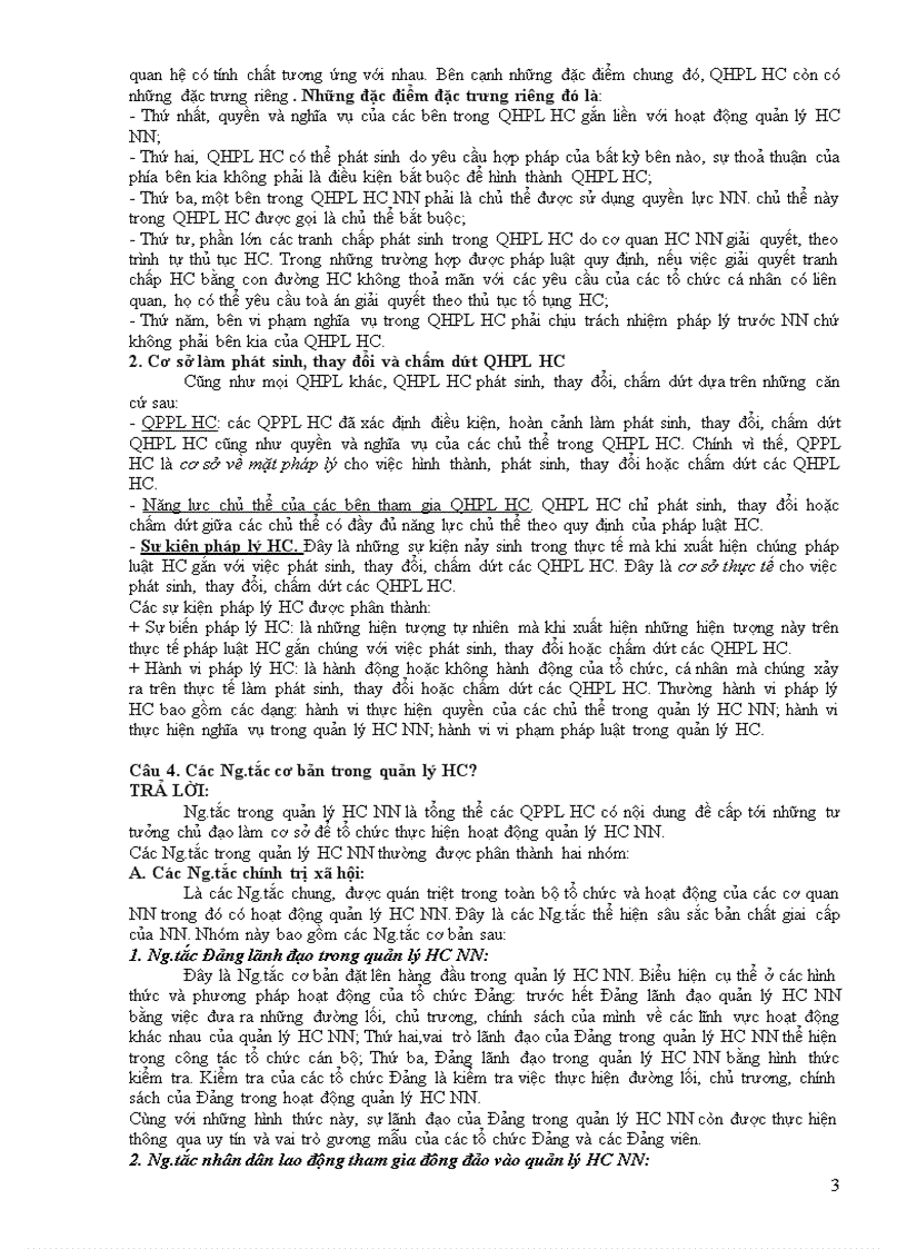 image for page Đề cương ôn tập môn Luật Hành chính