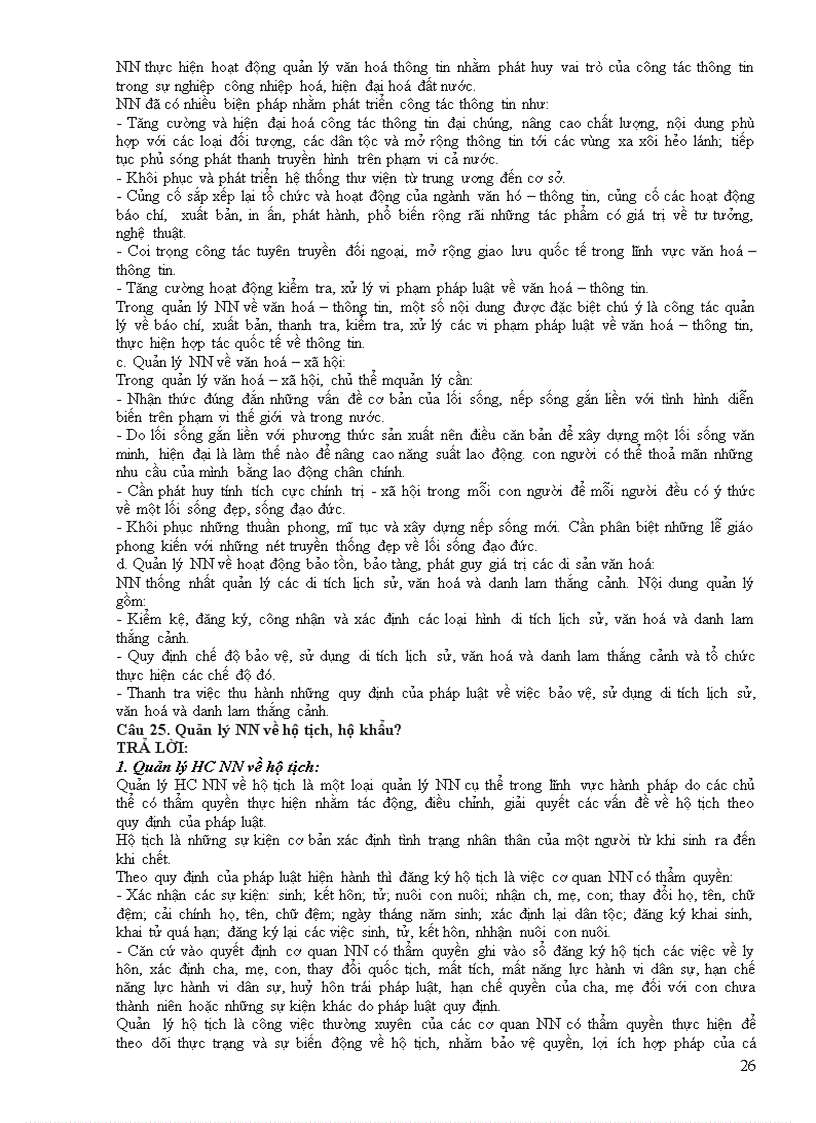 image for page Đề cương ôn tập môn Luật Hành chính