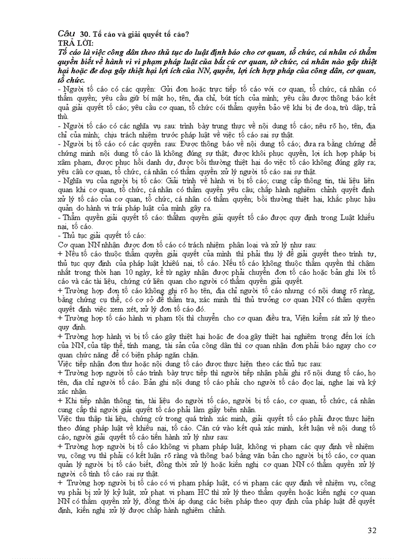 image for page Đề cương ôn tập môn Luật Hành chính