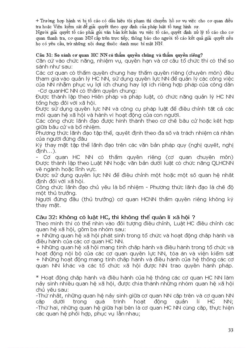 image for page Đề cương ôn tập môn Luật Hành chính