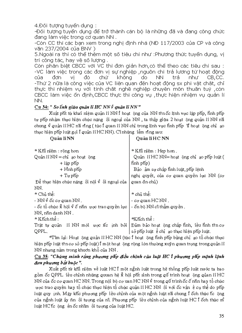 image for page Đề cương ôn tập môn Luật Hành chính