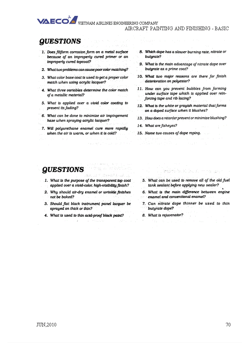 image for page Tài liệu kỹ thuật sơn máy bay