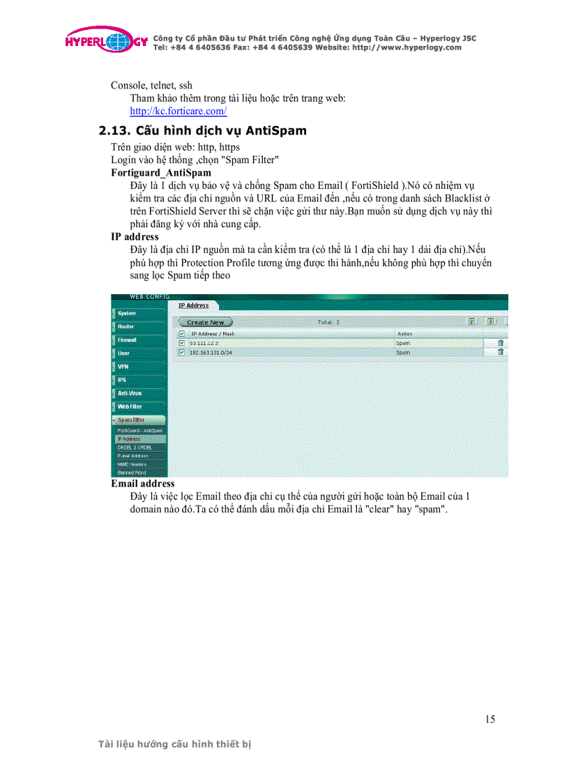 image for page Cấu hình firewall fortigate