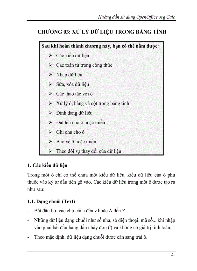 image for page Hướng dẫn dùng chương trình OpenOffice