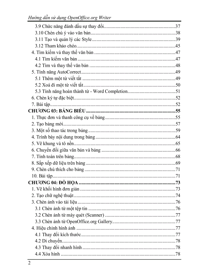 image for page Hướng dẫn dùng chương trình OpenOffice 1