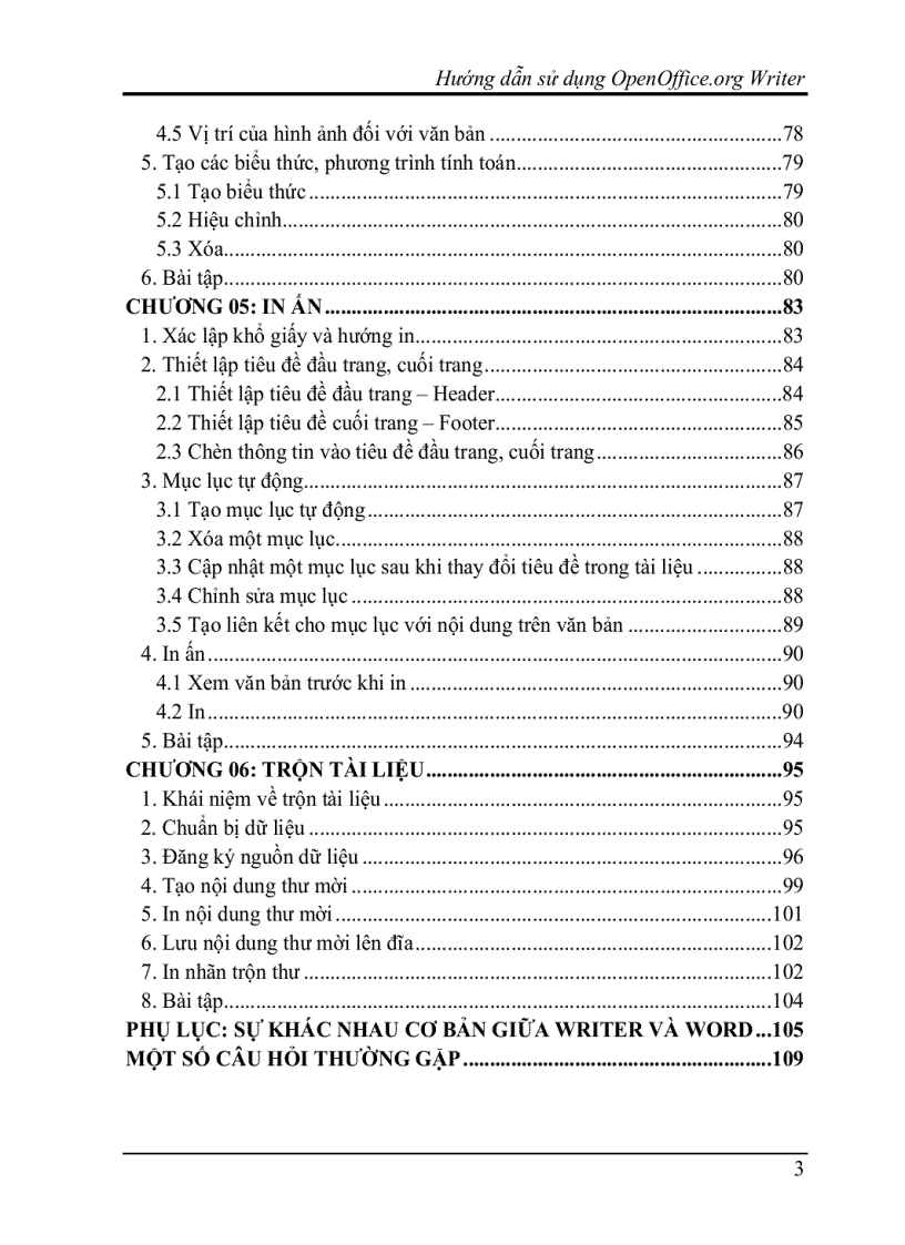 image for page Hướng dẫn dùng chương trình OpenOffice 1