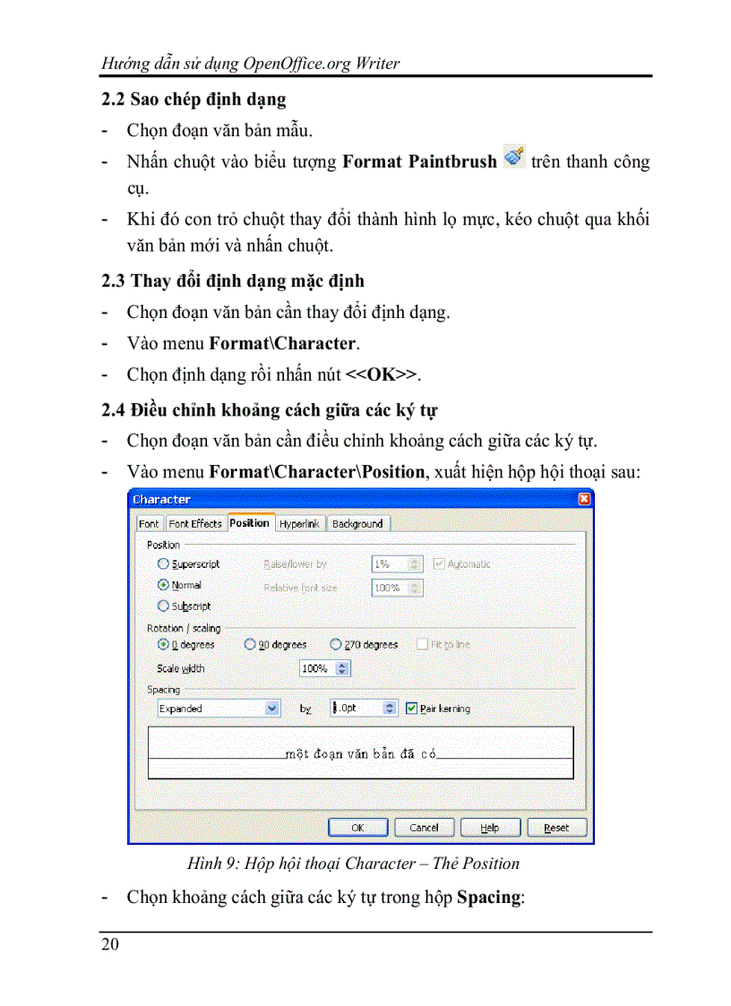 image for page Hướng dẫn dùng chương trình OpenOffice 1