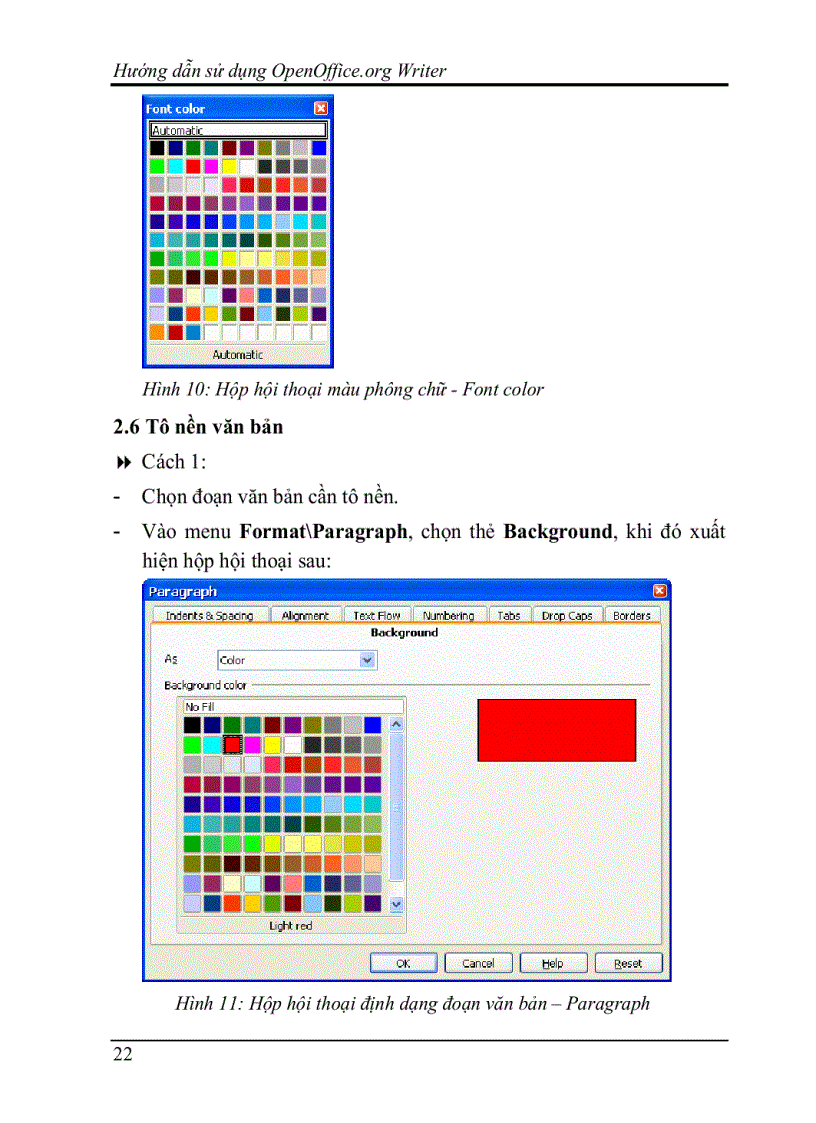 image for page Hướng dẫn dùng chương trình OpenOffice 1