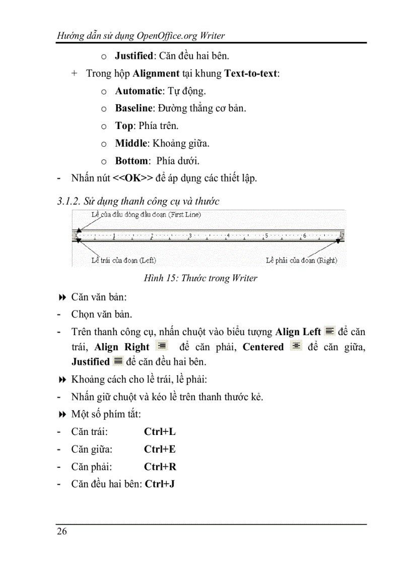 image for page Hướng dẫn dùng chương trình OpenOffice 1