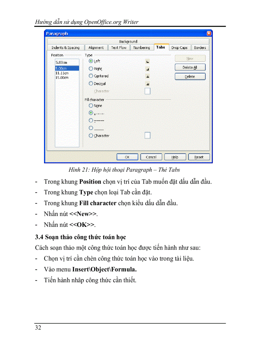 image for page Hướng dẫn dùng chương trình OpenOffice 1