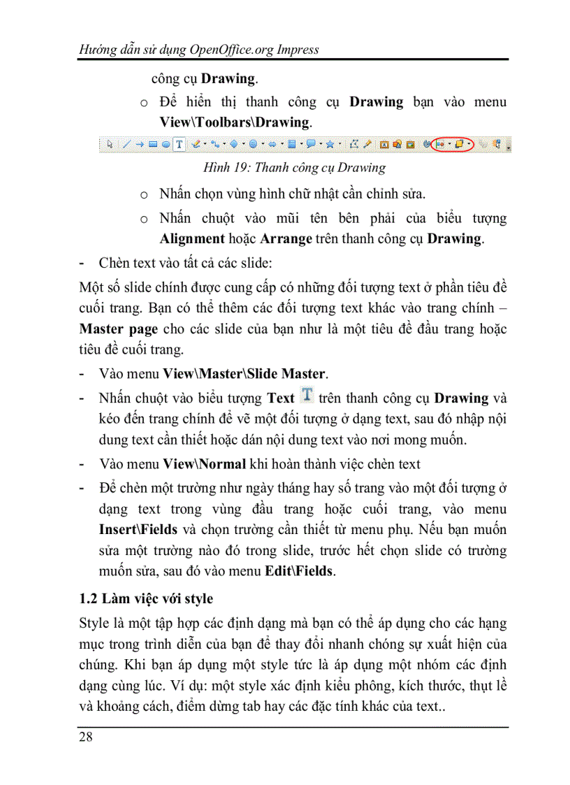 image for page Hướng dẫn dùng chương trình OpenOffice 2