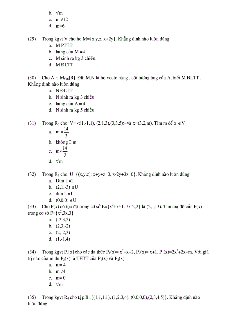 image for page Bài tập đại số tuyến tính
