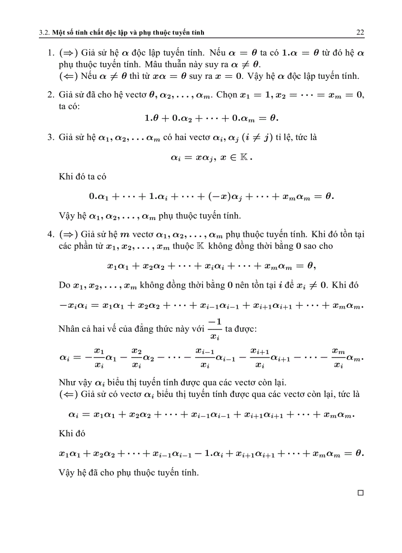 image for page Bài giảng đại số tuyến tính 2